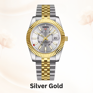 AquaMaster Elite 30ATM – Men’s Luxury Dive Quartz Watch with Date, 300 m Waterproof Sport Timepiece