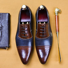 Handmade dress leather shoes