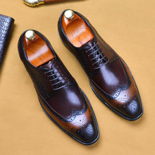 Handmade dress leather shoes
