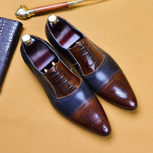 Handmade dress leather shoes