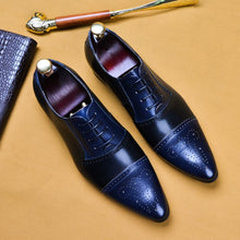 Handmade dress leather shoes