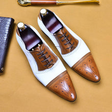Handmade dress leather shoes