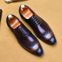 Handmade dress leather shoes