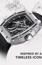 Mark Fairwhale Great Wall Edition – Men's Skeleton Automatic Watch with Architectural Detailing