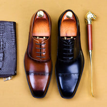 Handmade dress leather shoes