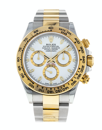 Daytona Steel and Gold Men's Watch