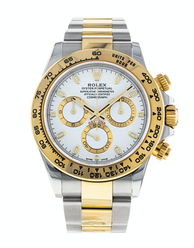 Daytona Steel and Gold Men's Watch