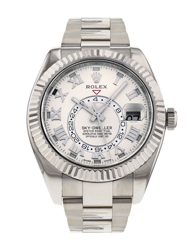 Sky Dweller White Gold Mens Watch
