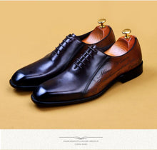 Handmade dress leather shoes