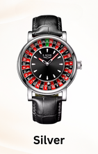 Voyager Roulette Edition | Men’s Brown Leather Waterproof Luminous Watch