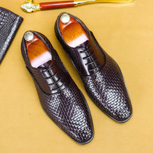 Handmade dress leather shoes