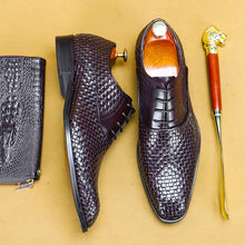Handmade dress leather shoes