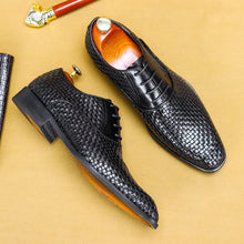 Handmade dress leather shoes