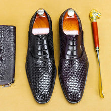 Handmade dress leather shoes