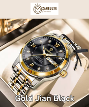 ApexSport Elite Diver - Men’s Luxury 3ATM Waterproof Quartz Date Watch