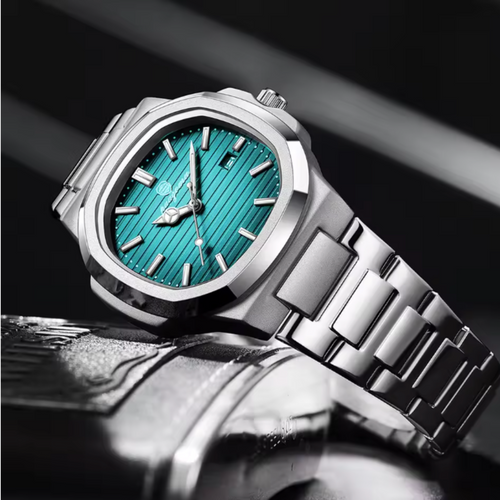 Vertex Executive Chronograph - 2025 Vertex Series Quartz Chronograph Men’s 3ATM Waterproof Stainless-Steel Business Watch