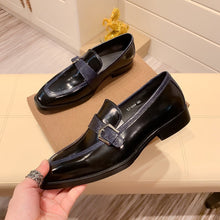 FgFg Klassische Monk-Lederschuhe 