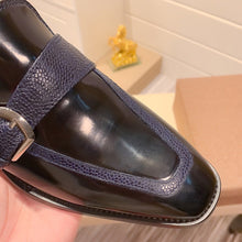 FgFg Klassische Monk-Lederschuhe 