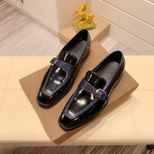 FgFg Klassische Monk-Lederschuhe 