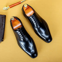 Handmade dress leather shoes