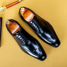 Handmade dress leather shoes