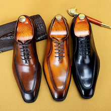 Handmade dress leather shoes