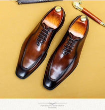 Handmade dress leather shoes