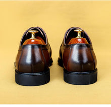 Handmade dress leather shoes