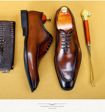 Handmade dress leather shoes