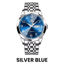 Duke Horizon - Men's Luxury Quartz Watch with Stainless Steel Build, Date & Week Display, Waterproof Design