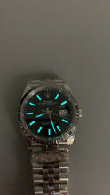 jast Date  Black Dial 36
