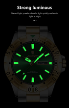 Aegis WeekMaster – Men’s Military Quartz Watch, 5 ATM Waterproof with Luminous Hands, Date & Week Display, Stainless-Steel Strap