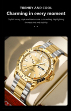 Aegis WeekMaster – Men’s Military Quartz Watch, 5 ATM Waterproof with Luminous Hands, Date & Week Display, Stainless-Steel Strap