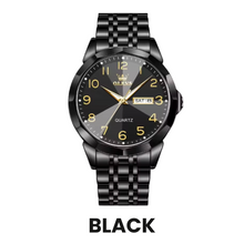 Duke Horizon - Men's Luxury Quartz Watch with Stainless Steel Build, Date & Week Display, Waterproof Design