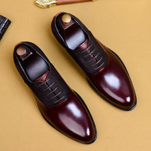 Handmade dress leather shoes