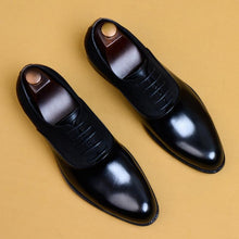 Handmade dress leather shoes