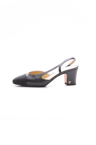 Captoe Sling Back Pumps - Size 37
