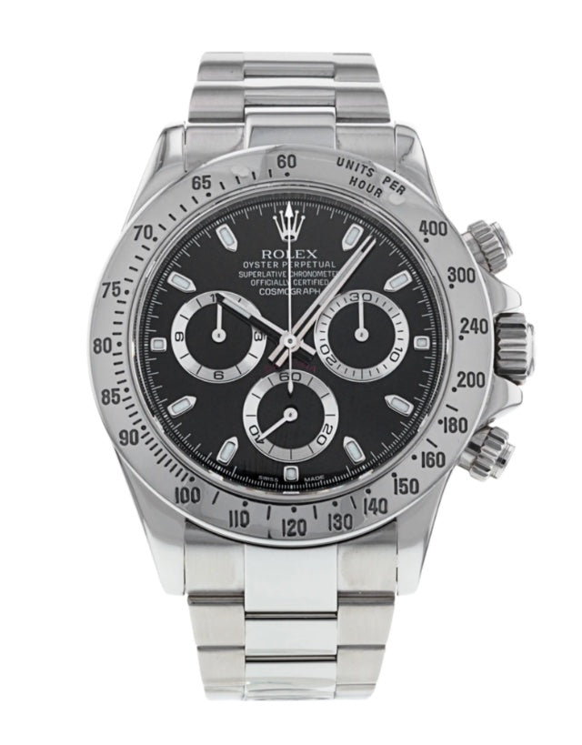 Daytona Black Dial Men's Watch