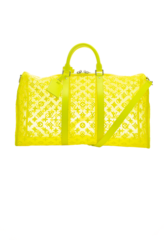 Fluo See Through Keepall 50 Bandouliere