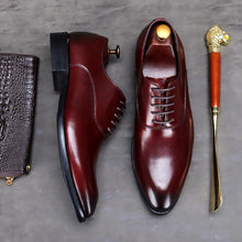 Handmade dress leather shoes