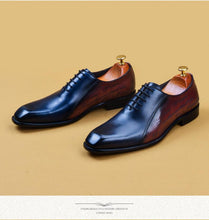 Handmade dress leather shoes