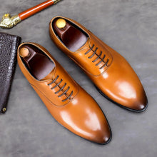 Handmade dress leather shoes