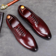 Handmade dress leather shoes