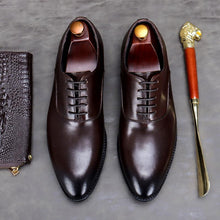 Handmade dress leather shoes