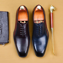 Handmade dress leather shoes