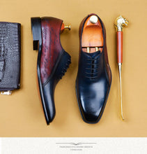 Handmade dress leather shoes