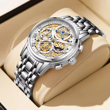 LIGE Watch - Waterproof Chronograph Wristwatch For Men