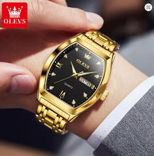 Aurelius - Men's Luxury Watch with Stainless Steel Build, Date Display & Chronograph Features