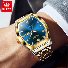 Aurelius - Men's Luxury Watch with Stainless Steel Build, Date Display & Chronograph Features