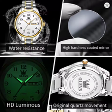 Crownline - Men's Luxury Watch with Stainless Steel Build, Date Display & Chronograph Features
